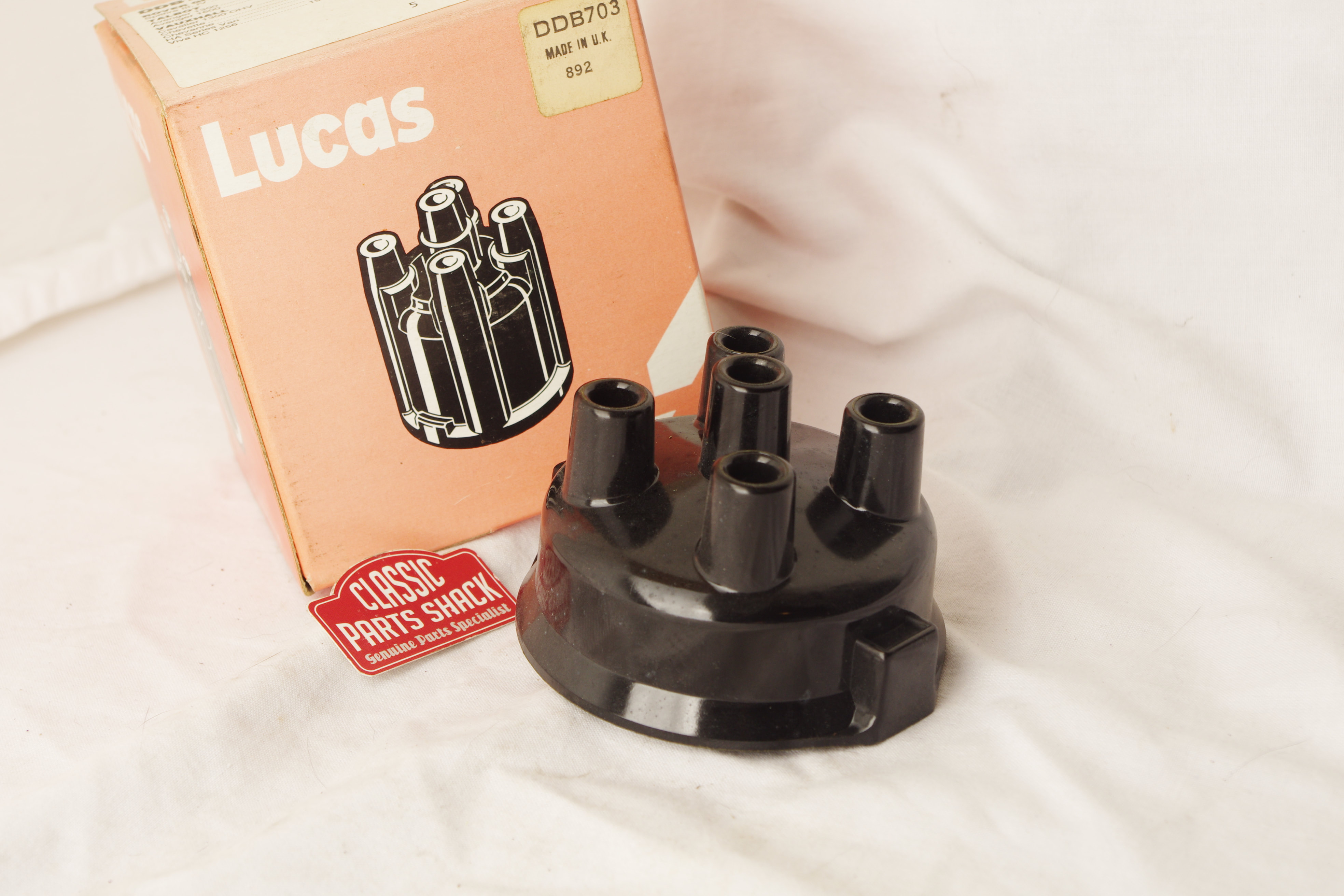 Genuine LUCAS Ignition Distributor Cap DDB703 Quality Assured 